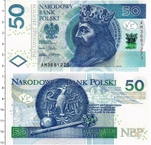 Продать Банкноты Польша 50 злотых 2012 