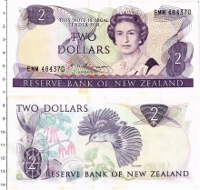Продать Банкноты Новая Зеландия 2 доллара 1985 