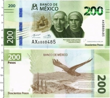 Продать Банкноты Мексика 200 песо 2019 