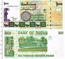Продать Банкноты Судан 1000 динар 1996 