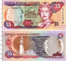 Продать Банкноты Бермудские острова 5 долларов 2000 