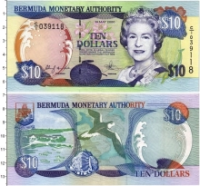 Продать Банкноты Бермудские острова 10 долларов 2000 