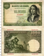 Продать Банкноты Испания 1000 песет 1949 