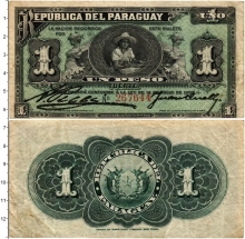 Продать Банкноты Парагвай 1 песо 1903 
