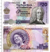 Продать Банкноты Шотландия 20 фунтов 2000 
