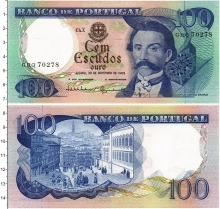 Продать Банкноты Португалия 100 эскудо 1965 