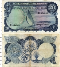Продать Банкноты Восточная Африка 20 шиллингов 1964 