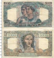 Продать Банкноты Франция 1000 франков 1946 