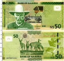 Продать Банкноты Намибия 50 долларов 2019 