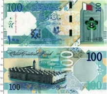 Продать Банкноты Катар 100 риал 2020 