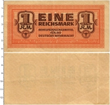 Продать Банкноты Третий Рейх 1 марка 1942 