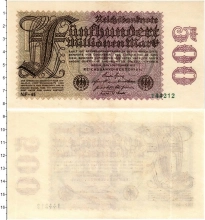 Продать Банкноты Веймарская республика 500000000 марок 1923 