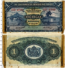 Продать Банкноты Тринидад и Тобаго 1 доллар 1942 