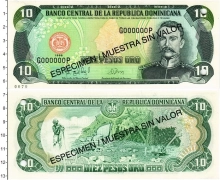 Продать Банкноты Доминиканская республика 10 песо 1998 