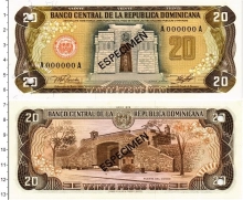 Продать Банкноты Доминиканская республика 20 песо 1978 