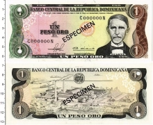 Продать Банкноты Доминиканская республика 1 песо 1981 