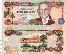 Продать Банкноты Багамские острова 50 долларов 2000 