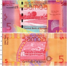 Продать Банкноты Самоа 5 тала 2008 