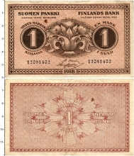 Продать Банкноты Финляндия 1 марка 1918 