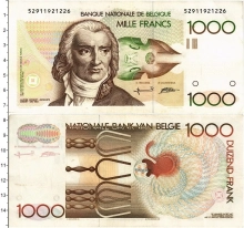 Продать Банкноты Бельгия 1000 франков 1980 