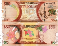 Продать Банкноты Гайана 50 долларов 2016 