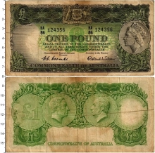 Продать Банкноты Австралия 1 фунт 1961 