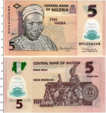 Продать Банкноты Нигерия 5 найра 2013 Пластик