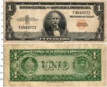 Продать Банкноты Доминиканская республика 1 песо 0 