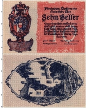 Продать Банкноты Лихтенштейн 10 хеллеров 1920 