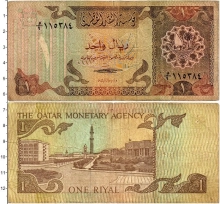 Продать Банкноты Катар 1 риал 1980 