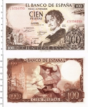 Продать Банкноты Испания 100 песет 1965 