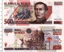 Продать Банкноты Мексика 500 песо 1994 
