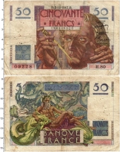 Продать Банкноты Франция 50 франков 1947 