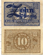 Продать Банкноты ФРГ 10 пфеннигов 1948 