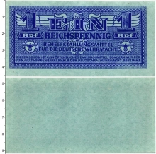 Продать Банкноты Третий Рейх 1 пфенниг 1942 