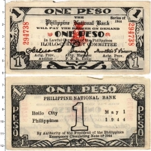 Продать Банкноты Филиппины 1 песо 1944 
