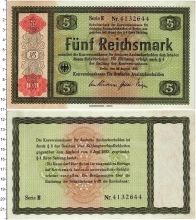 Продать Банкноты Третий Рейх 5 марок 1934 