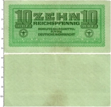 Продать Банкноты Третий Рейх 10 пфеннигов 1944 