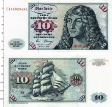 Продать Банкноты ФРГ 10 марок 1980 