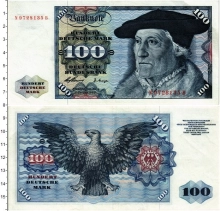 Продать Банкноты ФРГ 100 марок 1980 