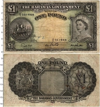 Продать Банкноты Багамские острова 1 фунт 1953 