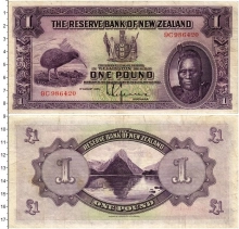 Продать Банкноты Новая Зеландия 1 фунт 1934 