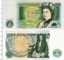 Продать Банкноты Великобритания 1 фунт 0 