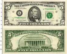 Продать Банкноты США 5 долларов 1969 