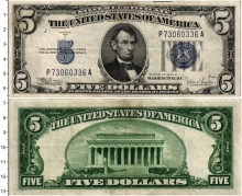 Продать Банкноты США 5 долларов 1934 