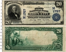 Продать Банкноты США 20 долларов 1910 