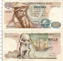 Продать Банкноты Бельгия 1000 франков 1973 