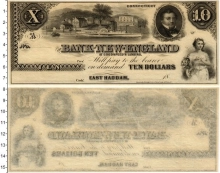 Продать Банкноты США 10 долларов 1862 