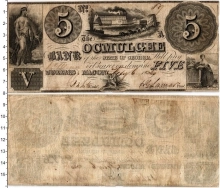 Продать Банкноты США 5 долларов 1840 