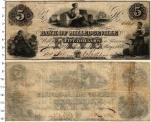 Продать Банкноты США 5 долларов 1854 